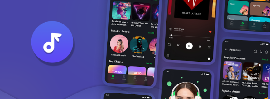 ViaMusic v9.3.7 APK MOD [Premium/Background Ply]